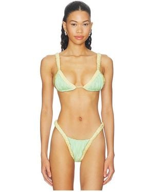 Divino Seas Ada Bikini Top - Orange