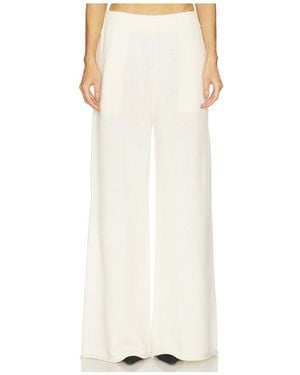 SRG Sukki Cashmere Knit Pant - White