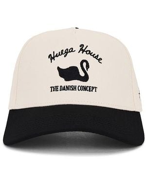 Huega House Vintage Swan Hat - White