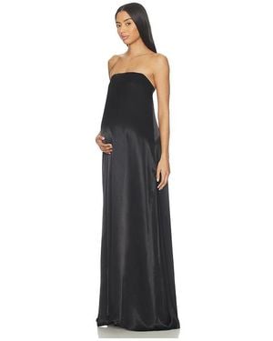 BUMPSUIT Vestido Largo Brushed En Color Negro Talla (También En Xs) - Azul