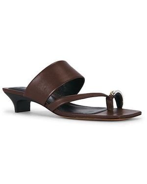 Vince Sandalia Stacy En Color Chocolate Talla (También En 6, 7, 8, 9) - Blanco