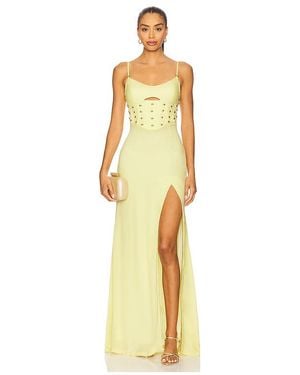 Papa Don't Preach X Revolve Now I'M Your Daisy Gown - Metallic