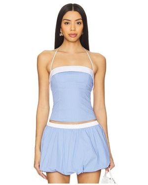 Nia Cherry Top - White