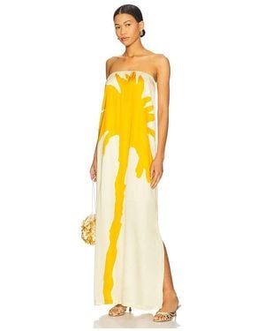Eugenia Fernandez Palmarie Dress - Yellow