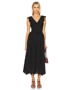 Tularosa Sofie Midi Dress - Black