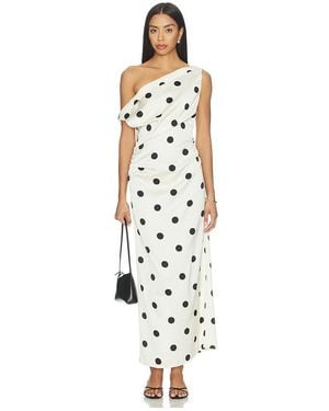 Lioness Sweetheart Maxi Dress - White