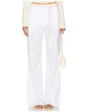 Vivetta Pantalones De Doble Trompeta En Color Blanco Talla (También En 38, 40)