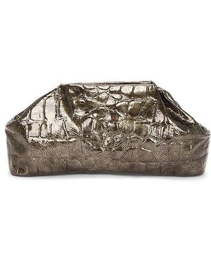 CULTNAKED Clutch Babylon Leather - Braun