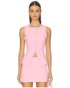 MORE TO COME Monica Top - Pink