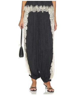 Sea Ethel Solid Bloomer Pant - Black