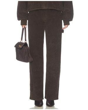 Tanner Fletcher Sid Corduroy Loop Pant - Black