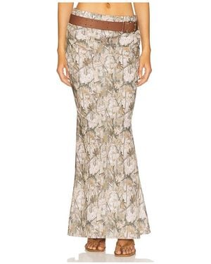 Montce Falda Natalia En Color Verde Talla En - Neutro