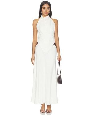 Siedres Jeanne Dress - White