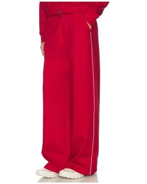 Beyond Yoga Piped Wide Leg Pant - Red