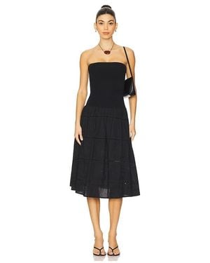 WeWoreWhat Midi-Kleid Dress - Schwarz