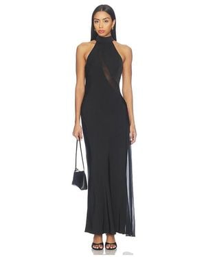 Lovers + Friends X Hannah Lizzy Noa Maxi Dress - Black