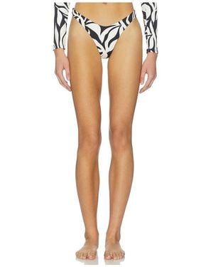 POST SWIM Ashley Bikini Bottom - White