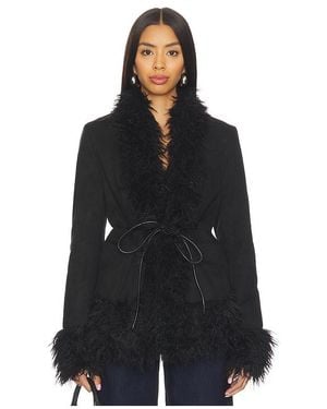 Lioness Oui Oui Coat - Black
