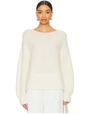 NAADAM Lofty Alpaca Boatneck - White