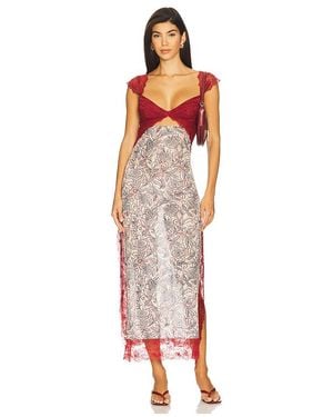 Free People X Intimately Suddenly Fine Maxi Slip - White