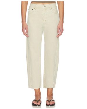 Madewell Pantalón De Corte Amplio. Pieced En Color Bronce Talla (También En 27) - Neutro