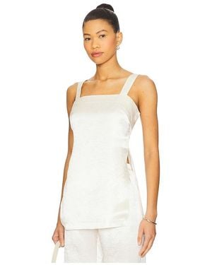 Amanda Uprichard Mariko Top - White