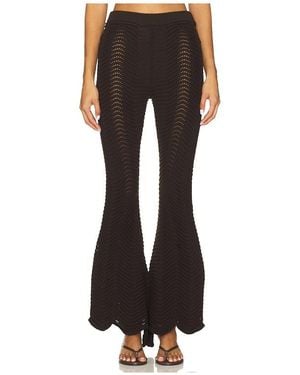 Cin Cin X Revolve Ursula Knit Pant - Black