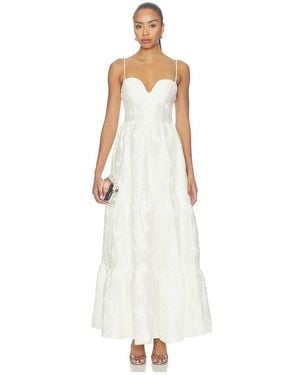 Lovers + Friends Stephany Gown - White