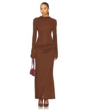 Lamarque Vestido Apolleni En Color Marrón Talla (También En S, Xl)