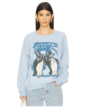 Daydreamer Fleetwood Mac Penguins Vintage Sweatshirt - Blue