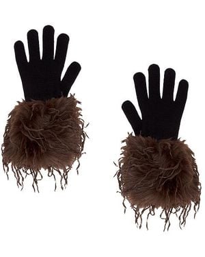 Vaillant Strick-Handschuhe - Schwarz