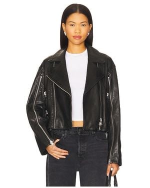 AllSaints Masone Biker - Black