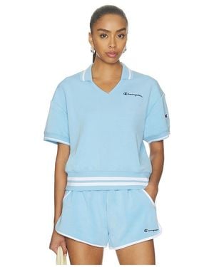 Champion Polohemd Tennis Court - Blau