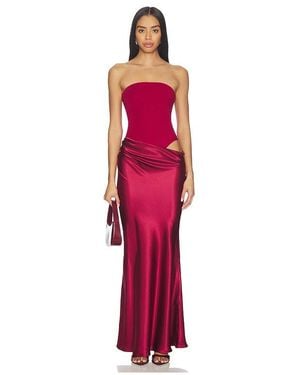 ALL THE WAYS Carrie Maxi Dress - Red