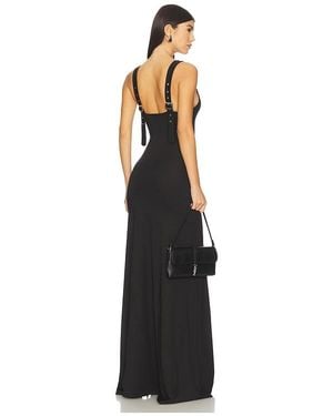 OW Collection Florence Maxi Dress - Black