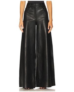 Norma Kamali Weite Hose Elephant - Schwarz