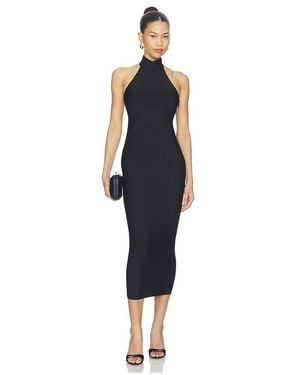 retroféte Runa Knit Dress - Black