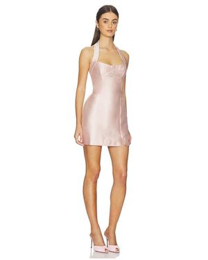 cowl neck silk mini dress Satin Cowl Neck Mini Dress
