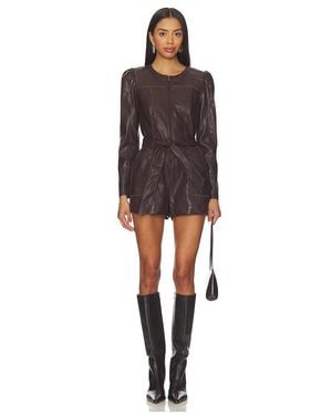 Saylor Kurzoverall Lora - Schwarz