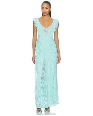 AFRM Kleid Trista - Blau