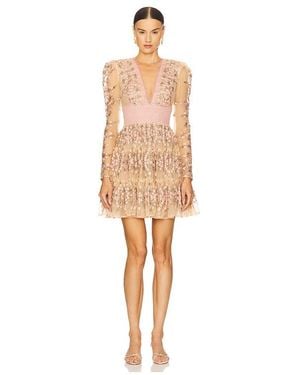 Bronx and Banco Megan Mini Dress - Pink