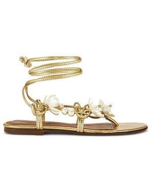 Alameda Turquesa Isla Perl? Sandal - Metallic