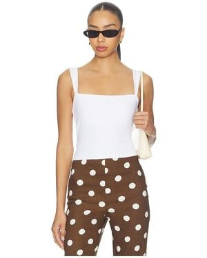Susana Monaco Angle Strap Top - White