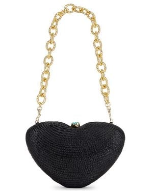 Serpui Tasche Heart Bun - Schwarz