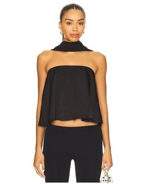 MORE TO COME Cassidy Strapless Top - Black