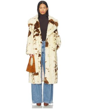 Adrienne Landau Catherine Coat - White