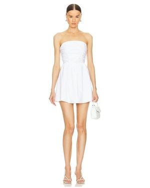 MORE TO COME Robin Mini Dress - White