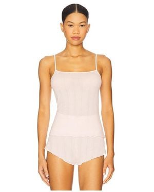 Negative Underwear Trägertop Whipped - Weiß