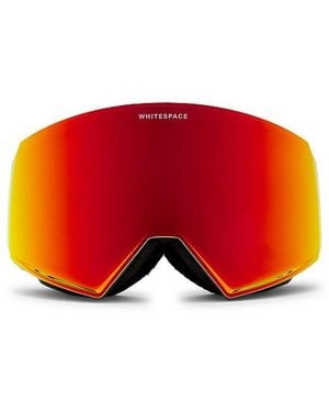 White/space Md Icon Goggle - Red