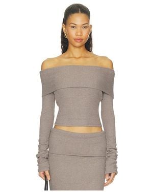 Feners Caricia Top - Gray
